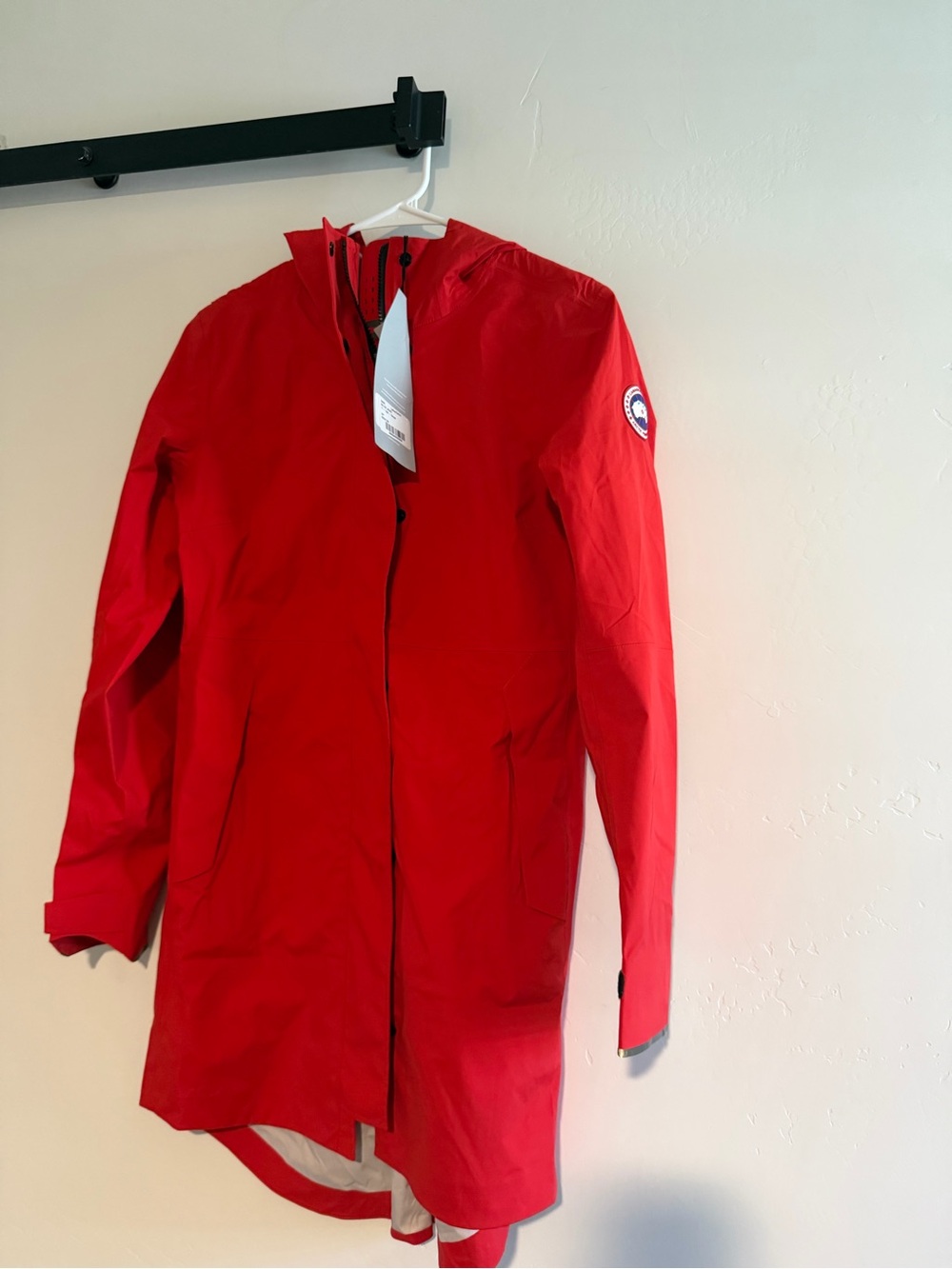 Canada Goose Women's Red Waterproof Parka Jacket Small